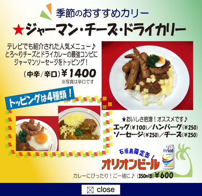おすすめカレー